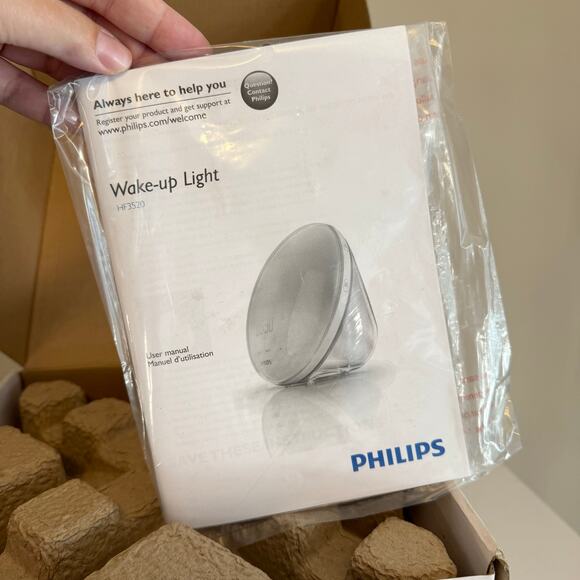 Philips Wake-Up Light Sunrise Alarm Colored Simulation Lamp w/ Natural Sounds - Picture 10 of 16